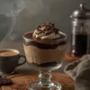 Eggless Mocha Biscuit Pudding Recipe