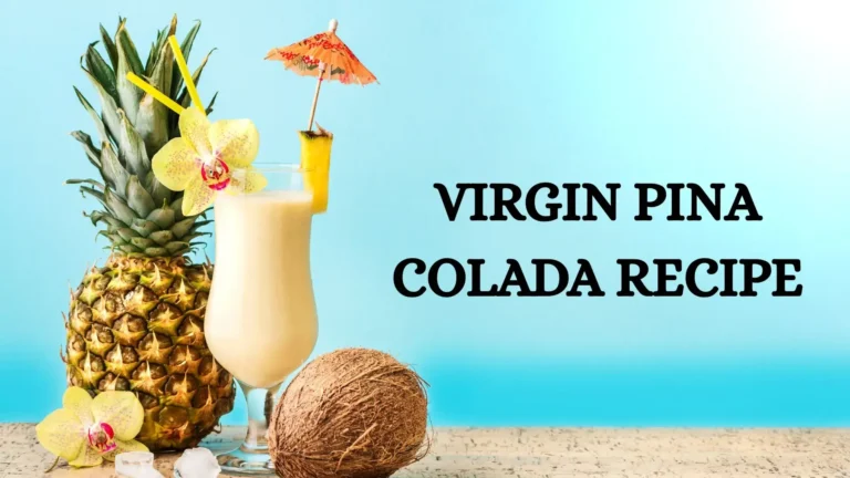 VIRGIN PINA COLADA RECIPE