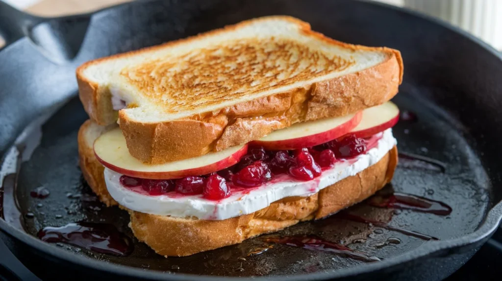Cranberry-Cream Cheese Breakfast Sandwitch with Nordic Twist