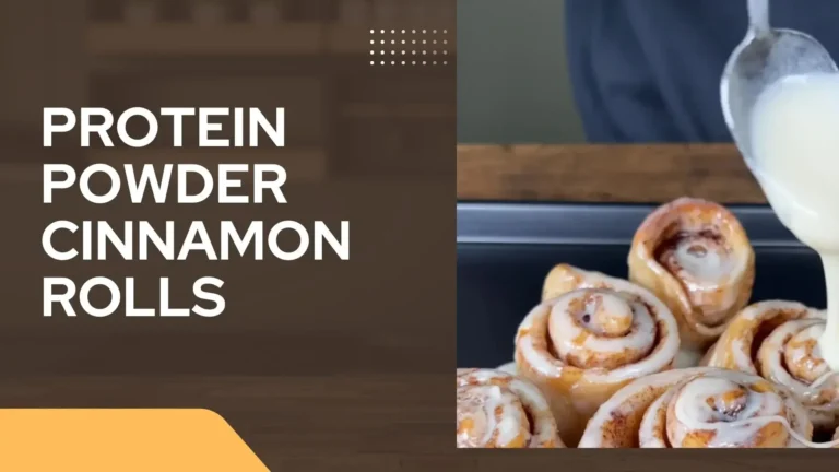 Protein Powder Cinnamon Rolls Recipe