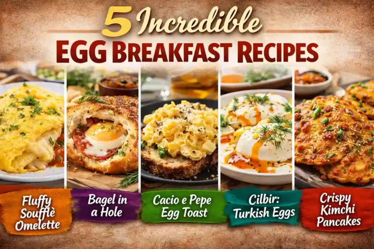 Bored of Toast & Omelette? These 5 Egg Breakfast Ideas Will Change Your Mornings Forever