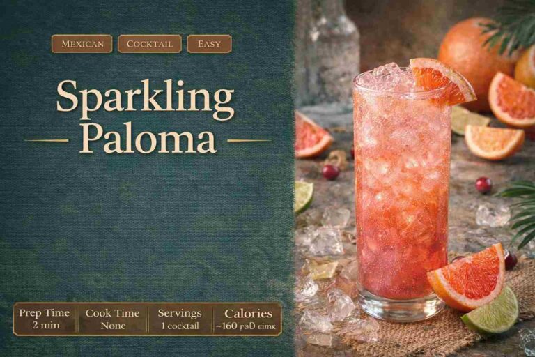 Paloma A Tequila Cocktail