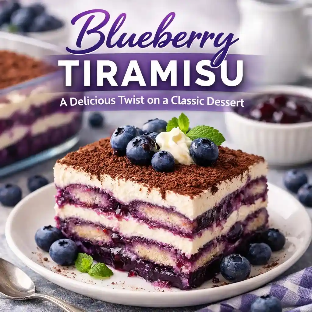 blueberry tiramisu
