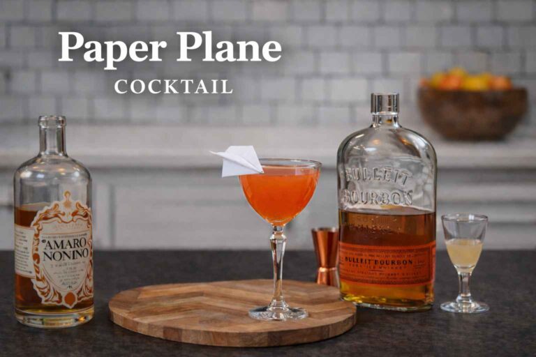 Paper Plane Cocktail 