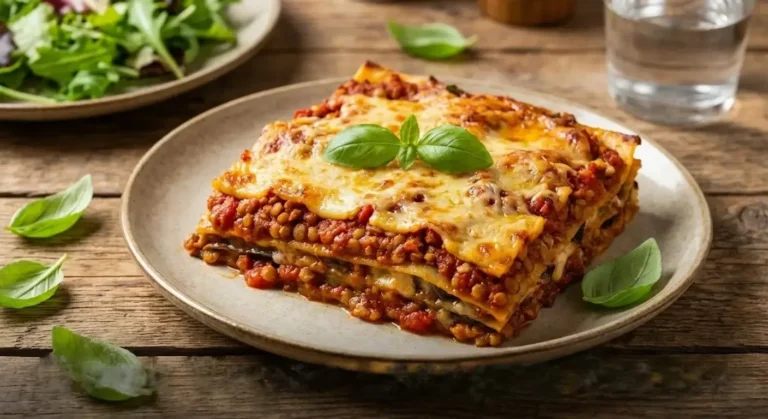 quick veg lasagna recipe