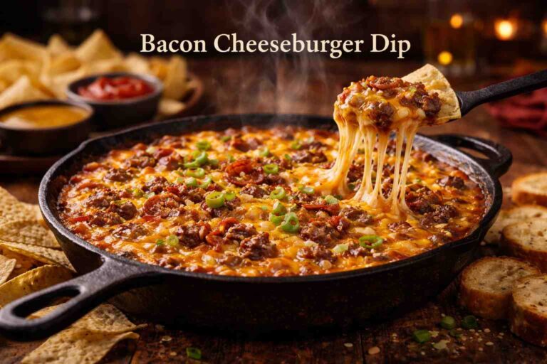 Bacon Cheeseburger Dip Recipe