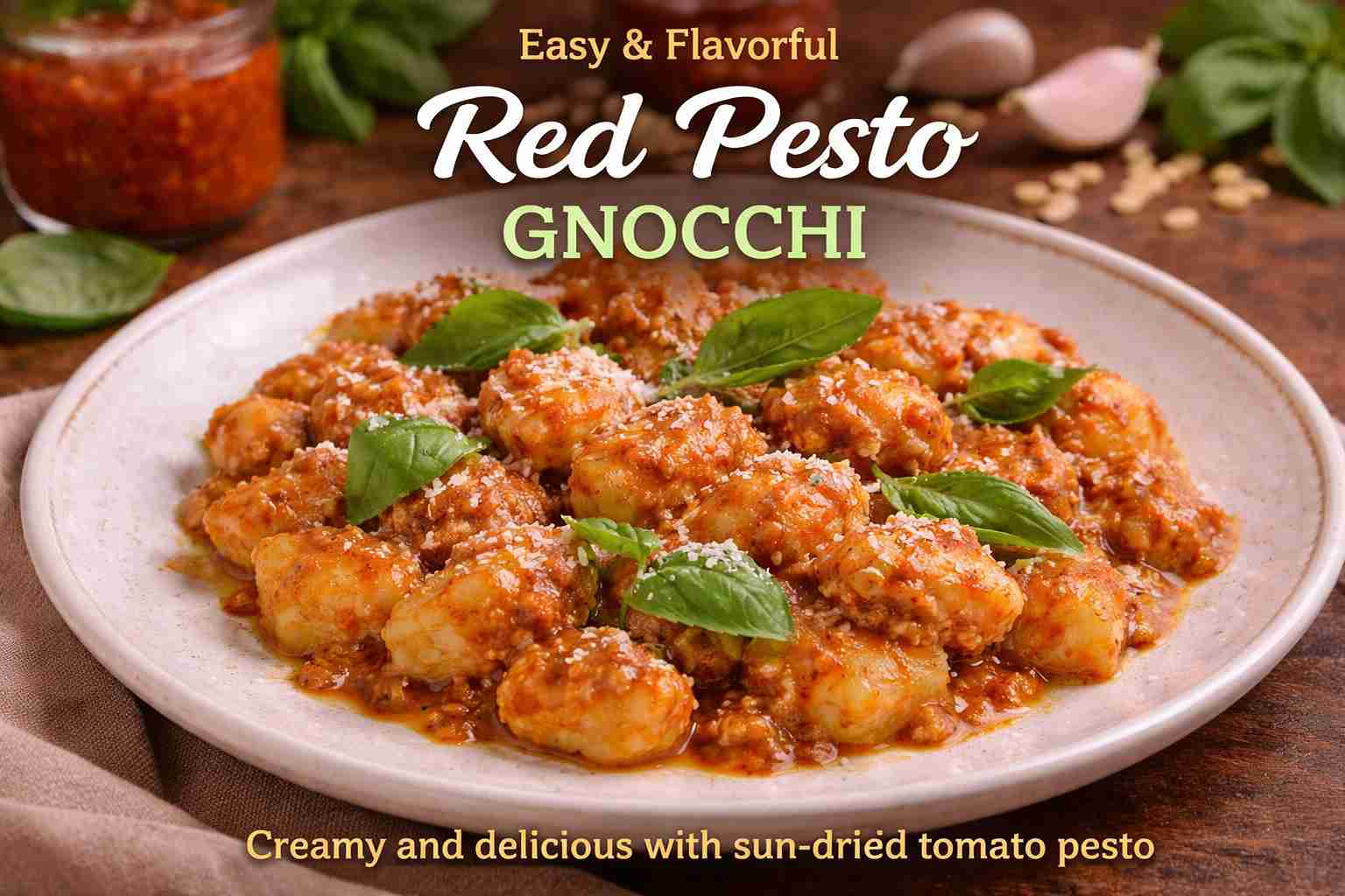 Red Pesto Gnocchi