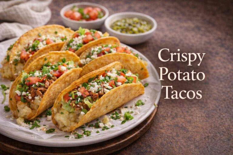 crispy potato tacos