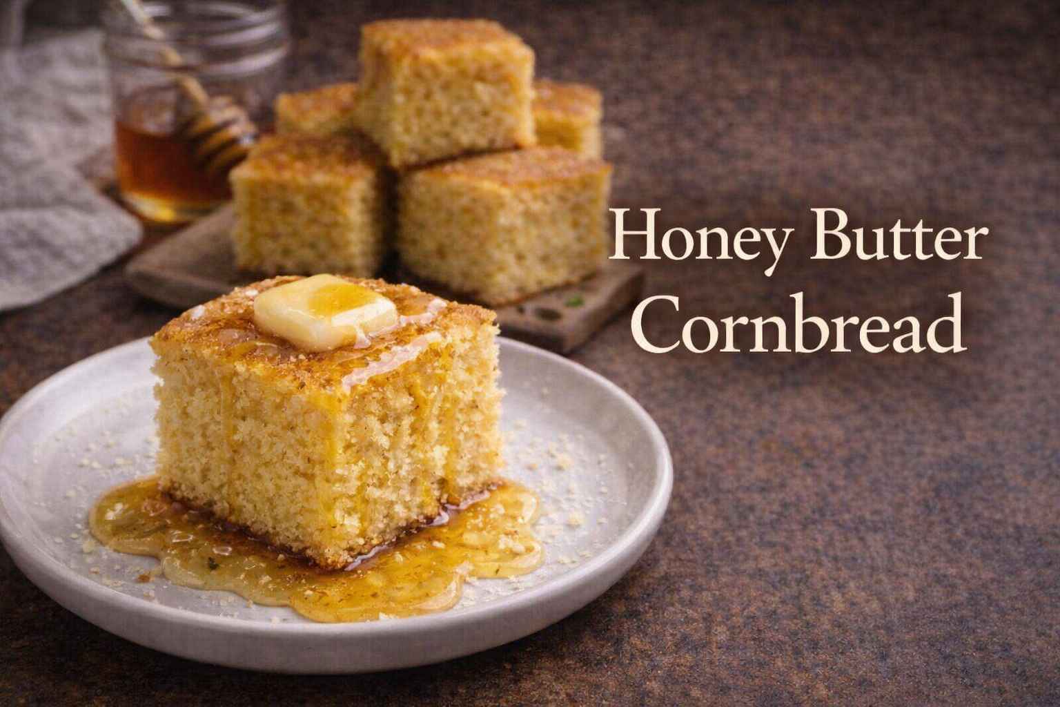 Honey Butter Cornbread