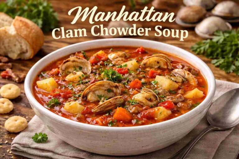 Manhattan Clam Chowder Soup