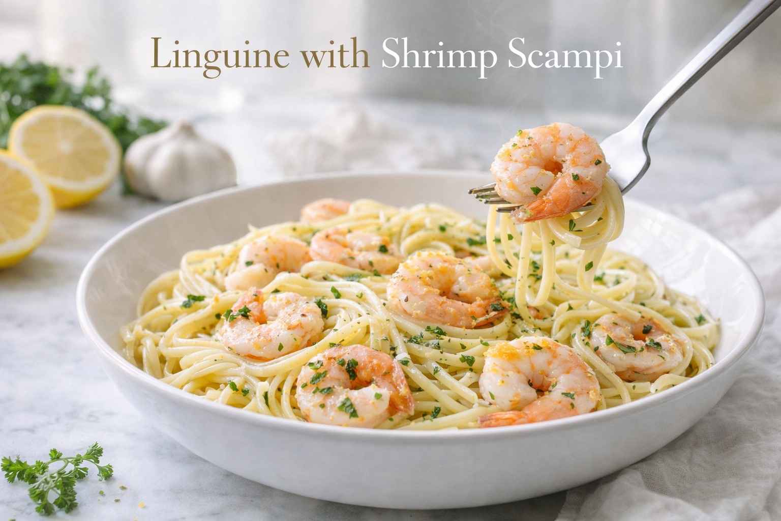 Linguine With Shrimp Scampi Recipe