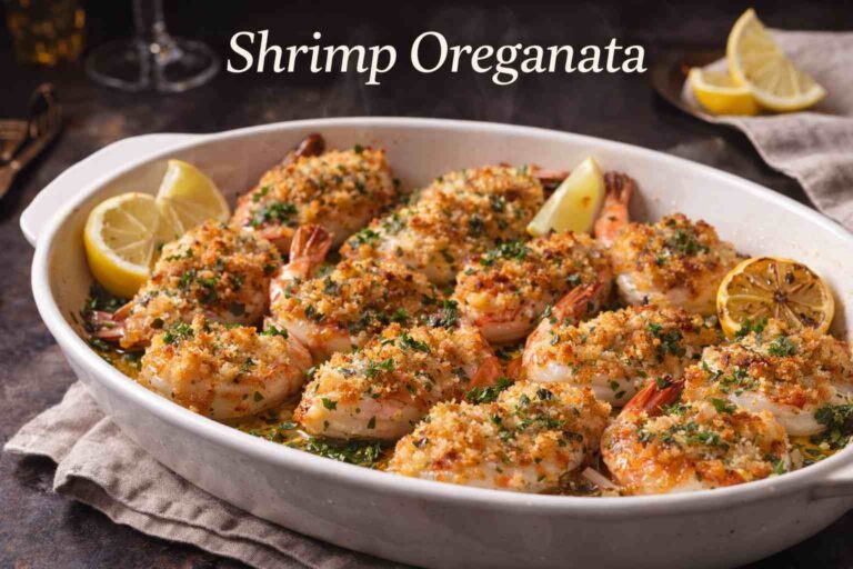 Shrimp Oreganata