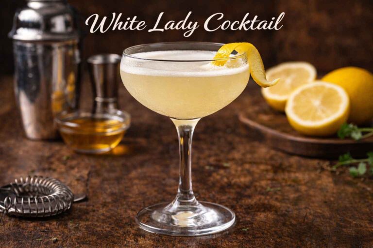 White Lady Cocktail