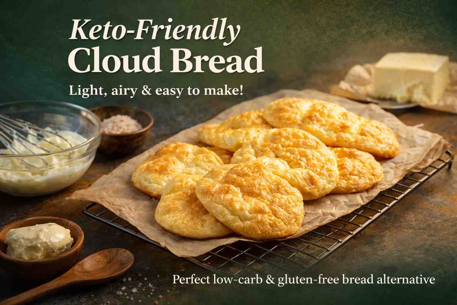 Keto Friendly Cloud Bread
