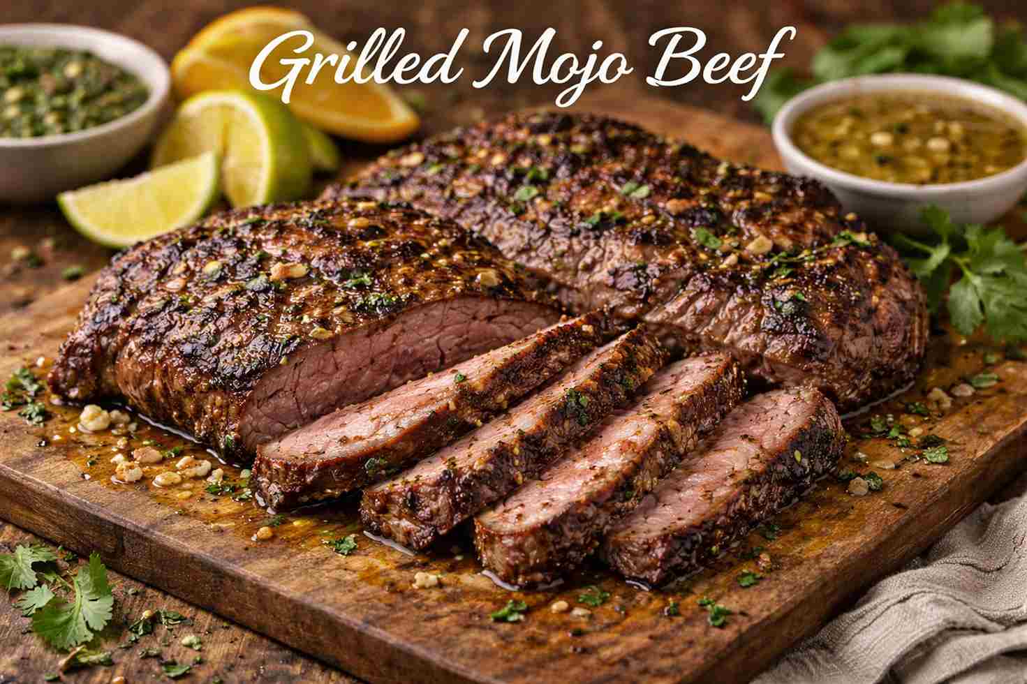 GRILLED MOJO BEEF