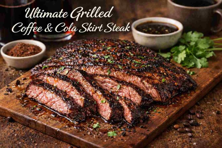 Ultimate Grilled Coffee & Cola Skirt Steak