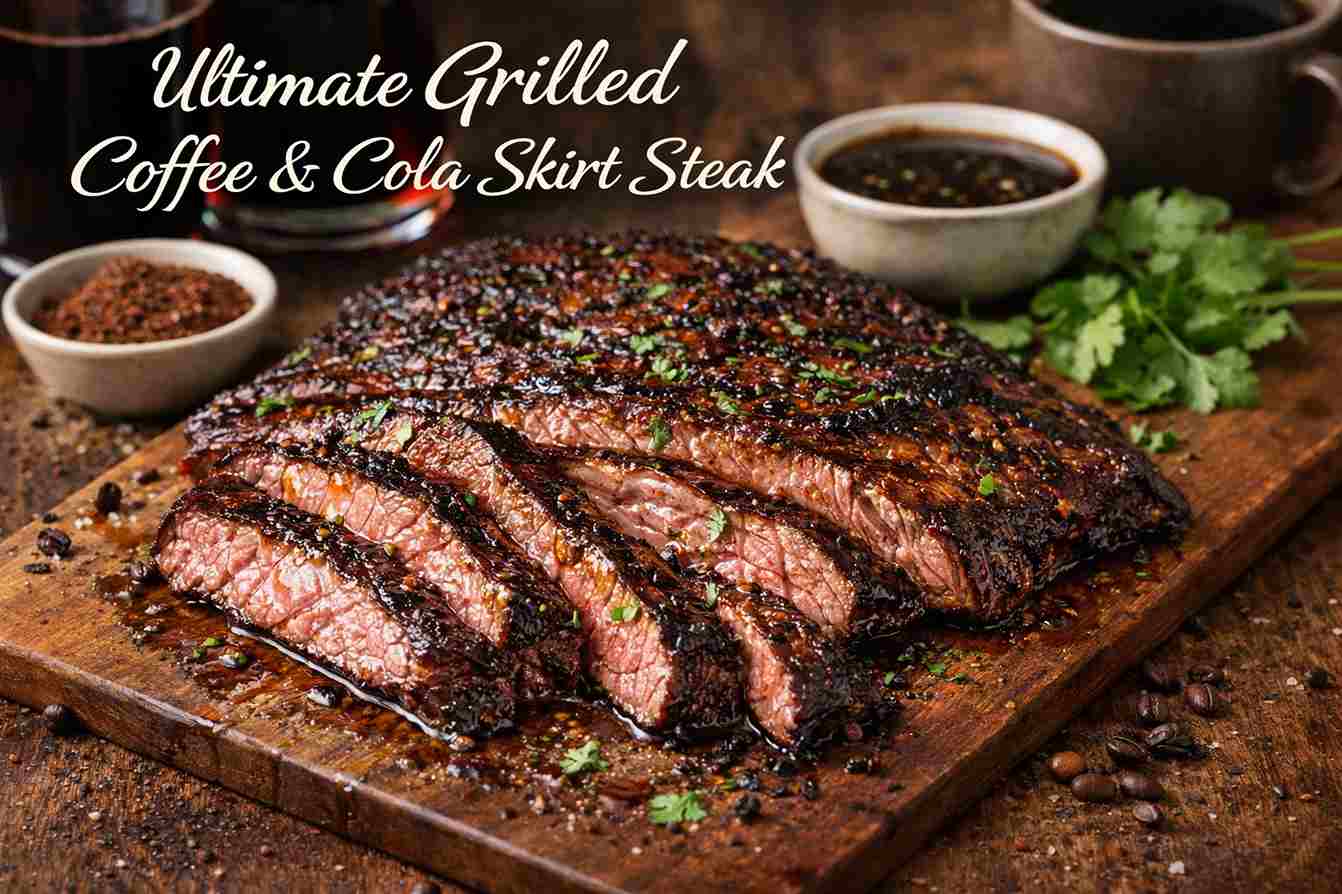 Ultimate Grilled Coffee & Cola Skirt Steak