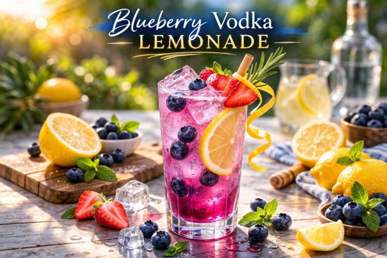 blueberry vodka lemonade