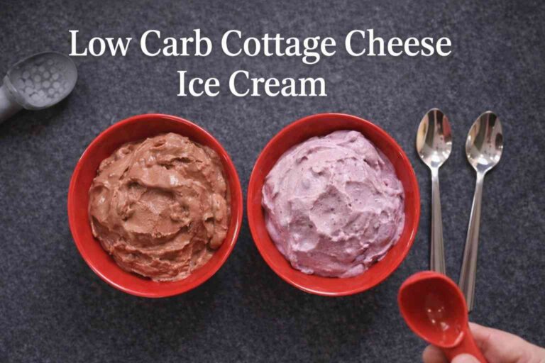 Low Carb VIRAL Cottage Cheese Ice Cream