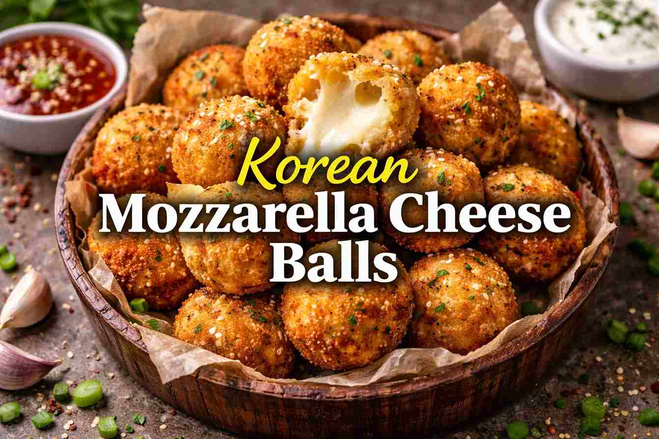 Korean Mozzarella Cheese Balls