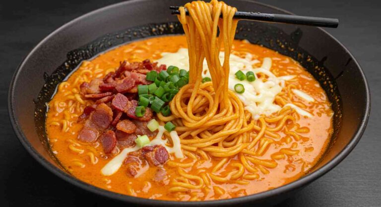 Gochujang Carbonara Ramen