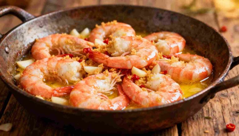 Butter Garlic Prawns