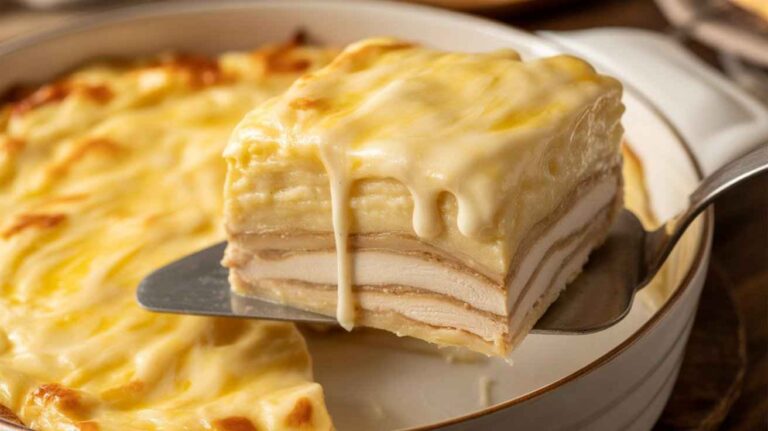 Baked Chicken with Mashed Potato and Béchamel Sauce — The Elegant, Hearty Bake Perfect for Any Special Table