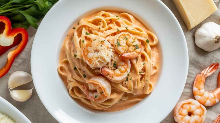 Creamy Cajun Shrimp Pasta — A Restaurant-Worthy Dinner on the Table in 20 Minutes