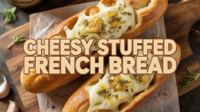 Cheesy Stuffed French Bread