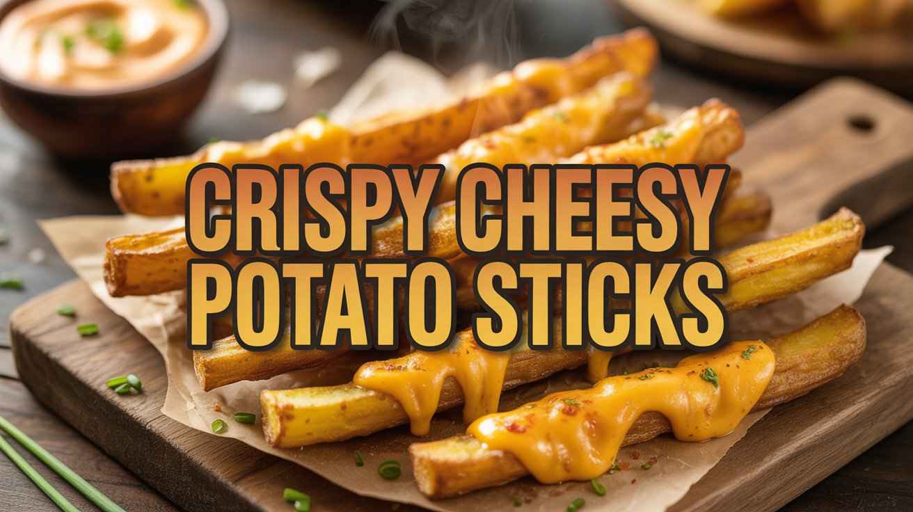 Crispy Cheesy Potato Sticks