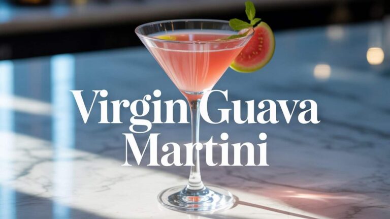 Virgin Guava Martini