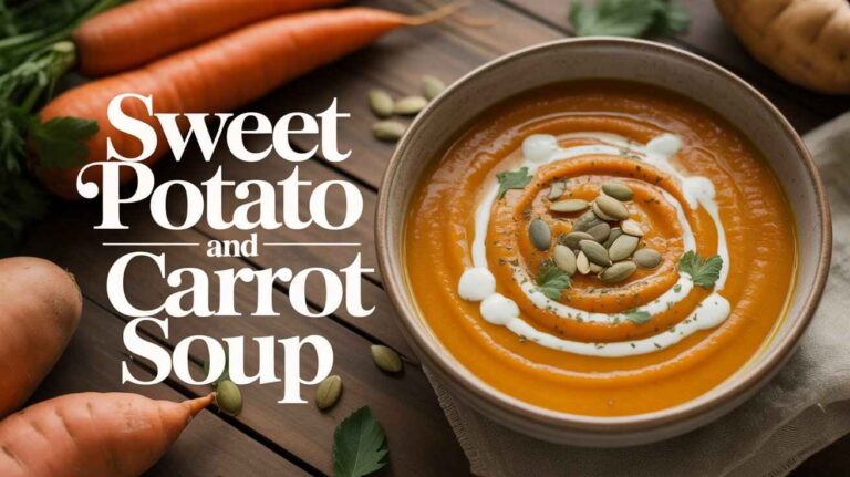 Sweet Potato and Carrot Soup