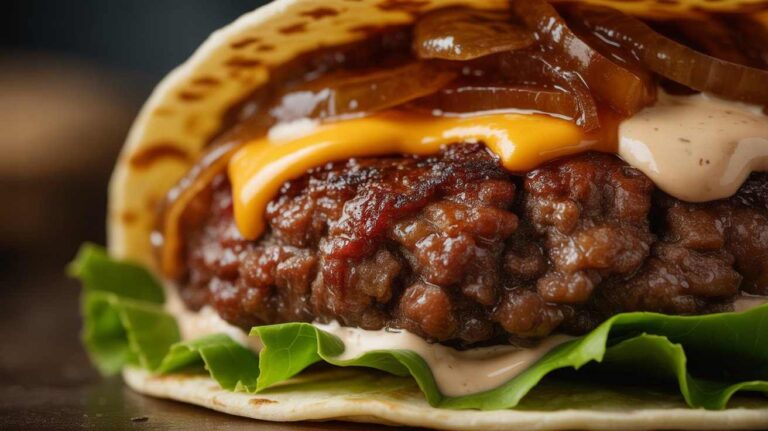 Caramelised Onion Smashed Burger Tacos — The Mashup Nobody Knew They Needed But Everyone Will Obsess Over