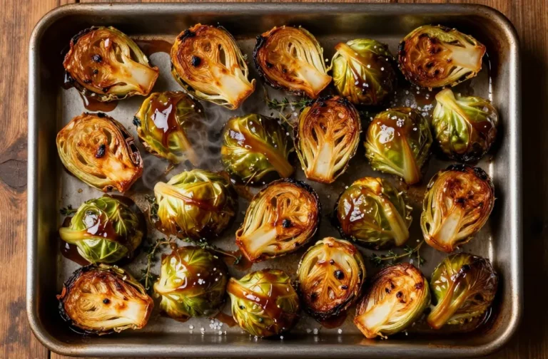 Maple Glazed Brussels Sprouts That Steal the Show" (Note: Character Count Is 48 Including Spaces)