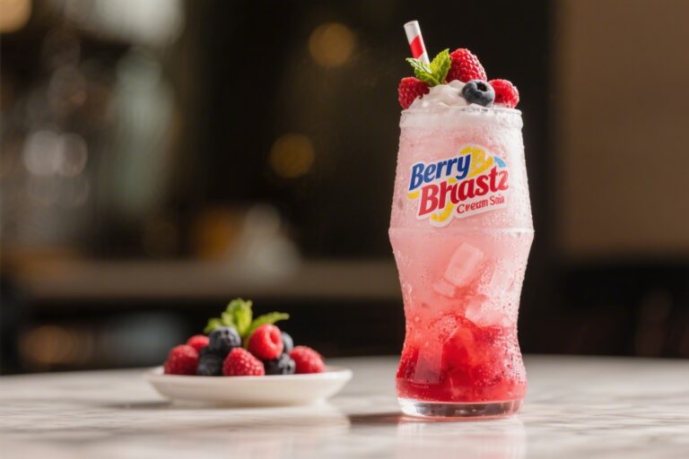 Berry Blast Cream Soda – A Refreshing, Fizzy Treat