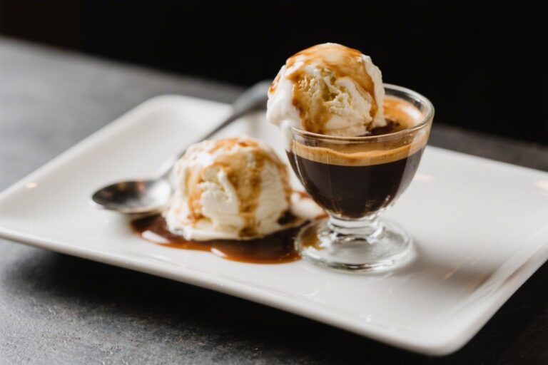 5-Min Affogato (Espresso Over Ice Cream) – A Quick, Luxurious Treat