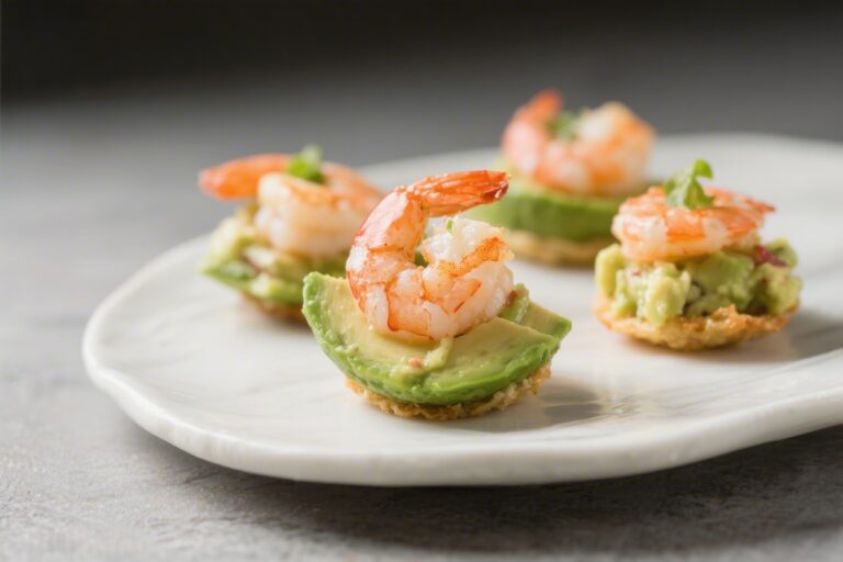 No-Cook Avocado Shrimp Bites – Fresh, Fast, and Flavorful