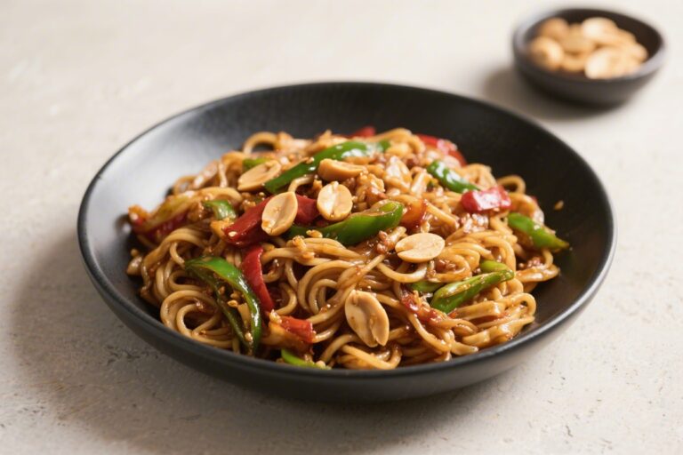 15-Min Peanut Noodle Stir-Fry – Fast, Flavorful, and Weeknight-Friendly