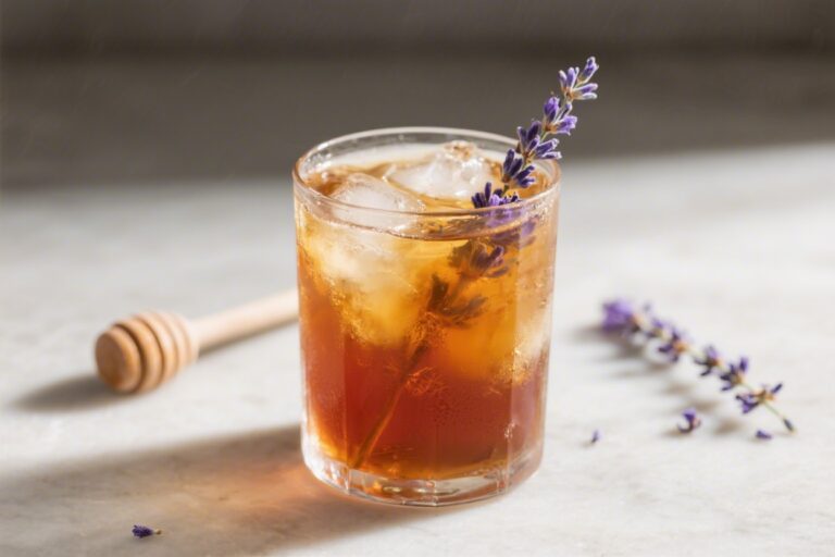 5-Min Lavender Honey Iced Tea – Calm, Fragrant, and Refreshingly Simple
