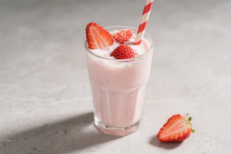 Strawberry Milk Cream Soda