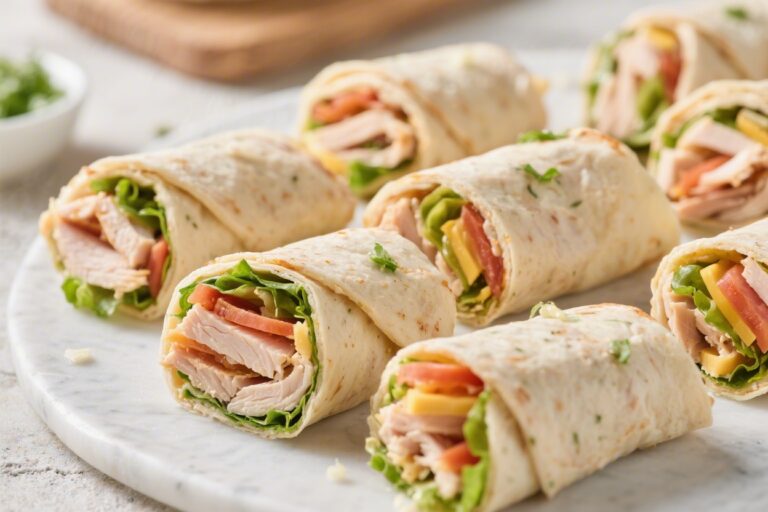 10-Min Keto Turkey Club Roll-Ups – Fast, Fresh, and Satisfying