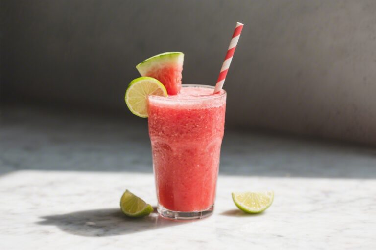 Watermelon Lime Smoothie – Bright, Refreshing, and Easy to Make