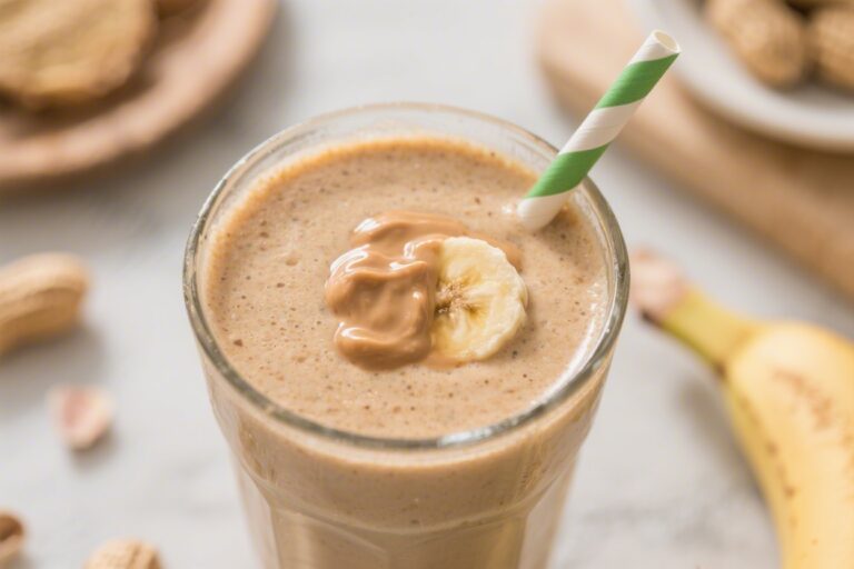 Banana Peanut Butter Smoothie – Creamy, Comforting, and Satisfying