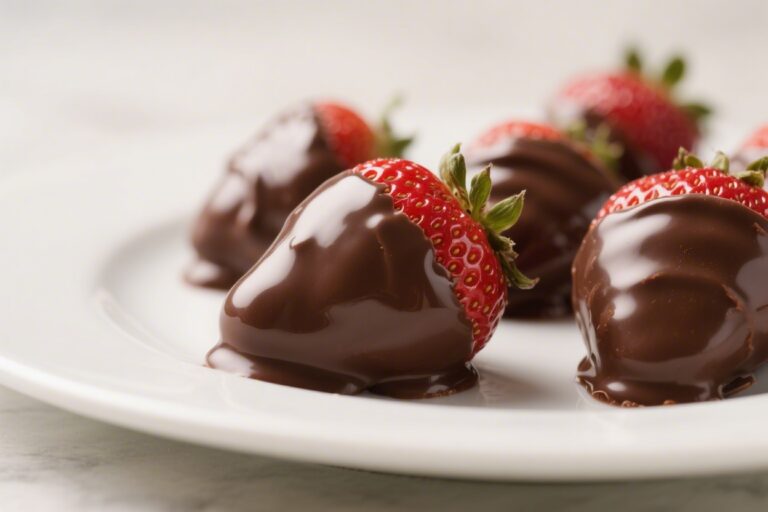 Chocolate Dipped Strawberries – A Simple, Elegant Treat