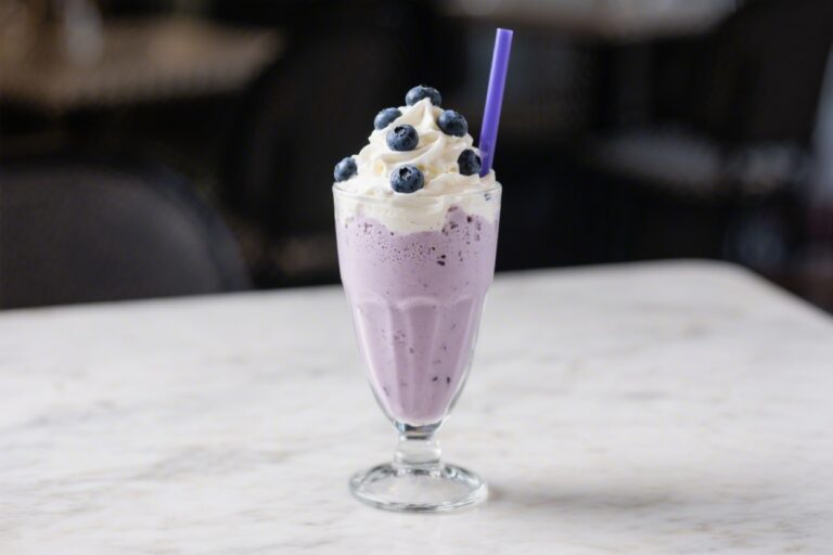 Blueberry Cream Float – A Refreshing, Silky Treat