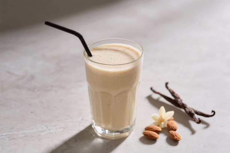 Vanilla Almond Smoothie – Creamy, Nutty, and Naturally Sweet