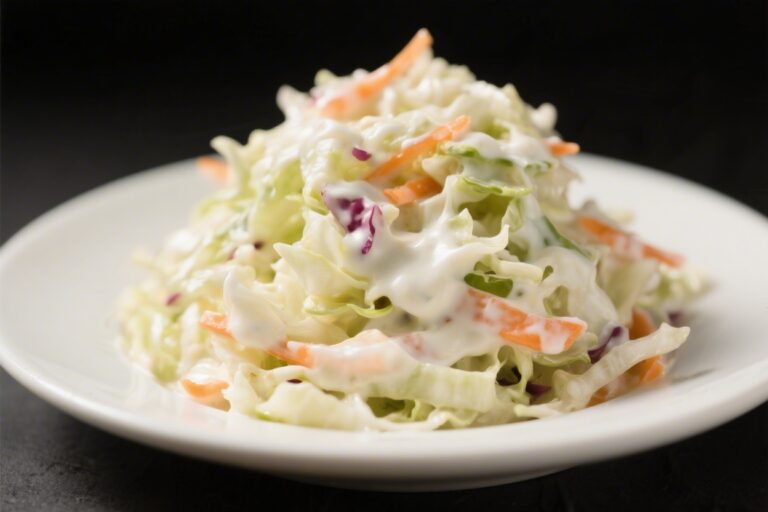 Creamy Coleslaw – A Cool, Crunchy Side for Any Meal