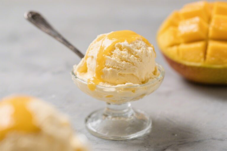 No-Churn Mango Ice Cream (2 Ingredients) – Creamy, Fresh, and Incredibly Easy