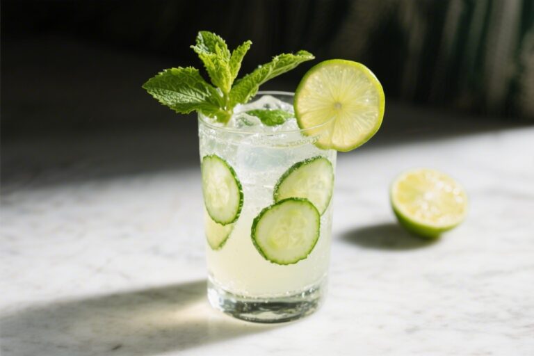Quick Cucumber Mint Lime Spritz – A Crisp, Refreshing Sipper
