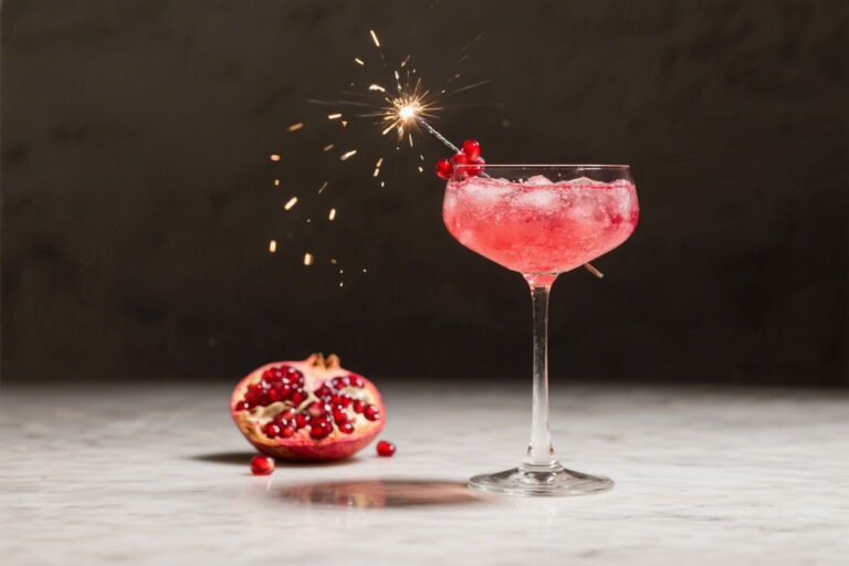 Pomegranate Vodka Sparkler – A Bright, Bubbly Cocktail